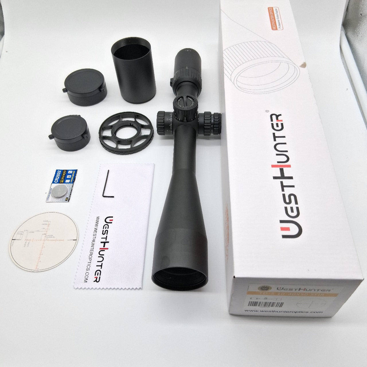 Mira Telescópica Westhunter TD-S 10-40x50 SFIR