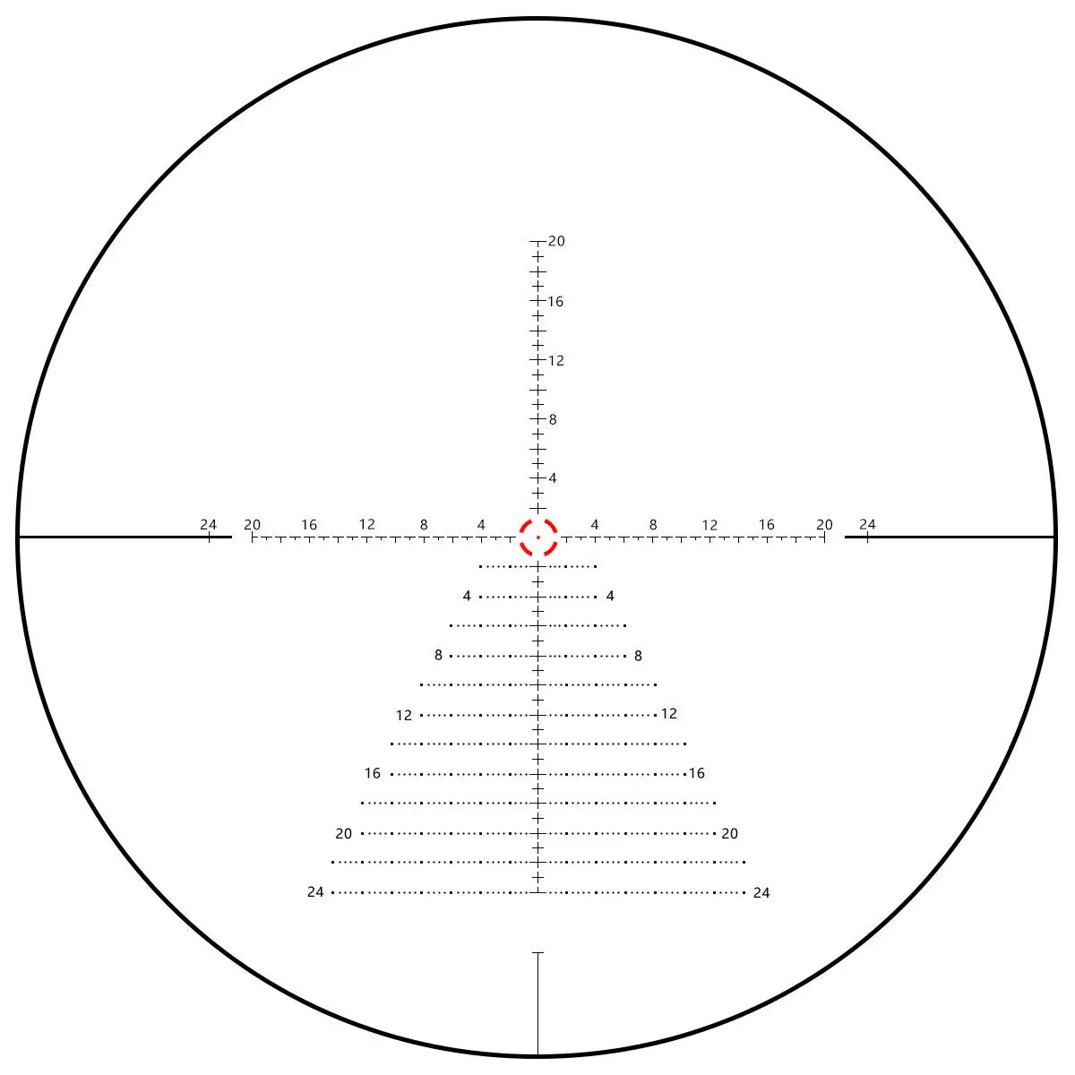 Mira Telescópica Westhunter HD 1-6x24 IR
