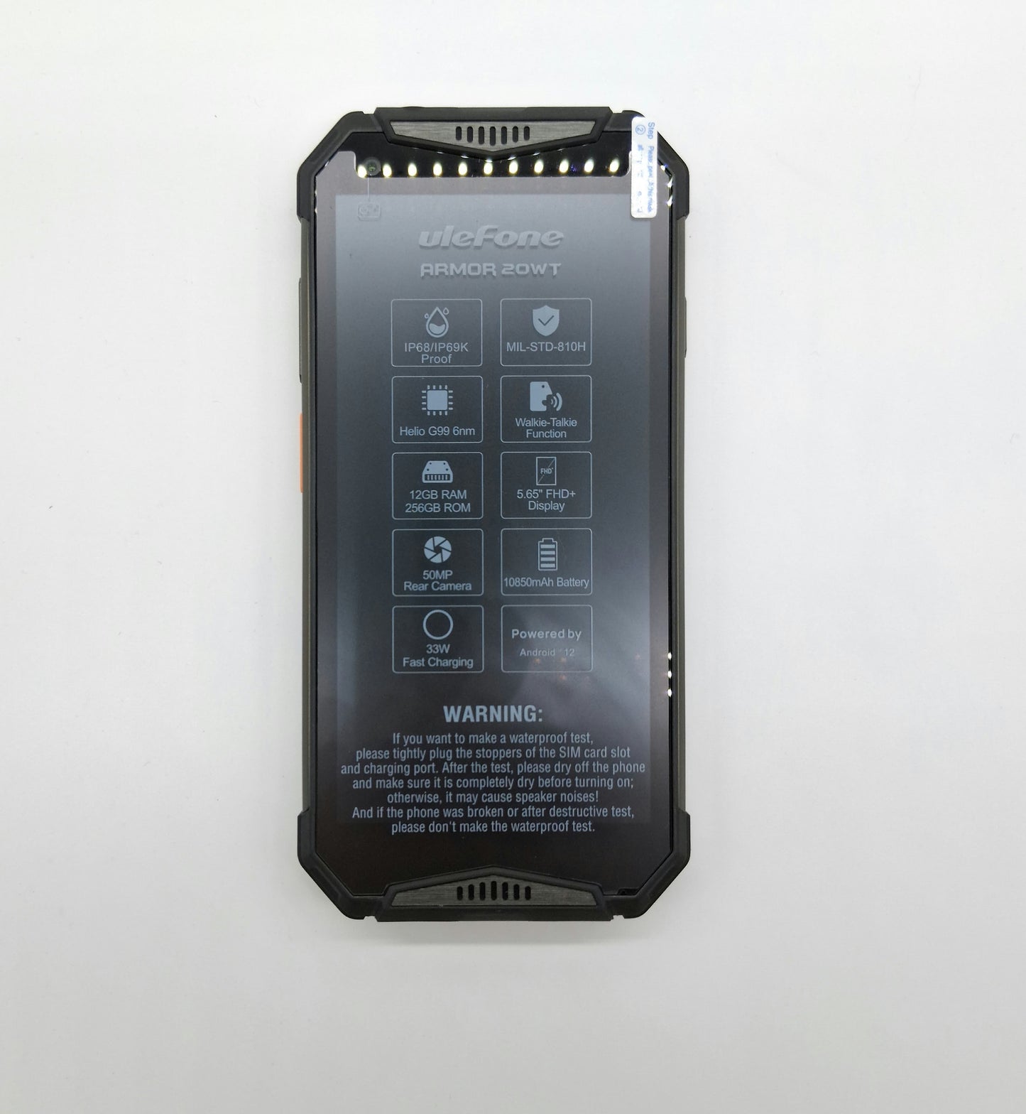 Celular Radio IP Ulefone 20WT Armor, Zello 4G