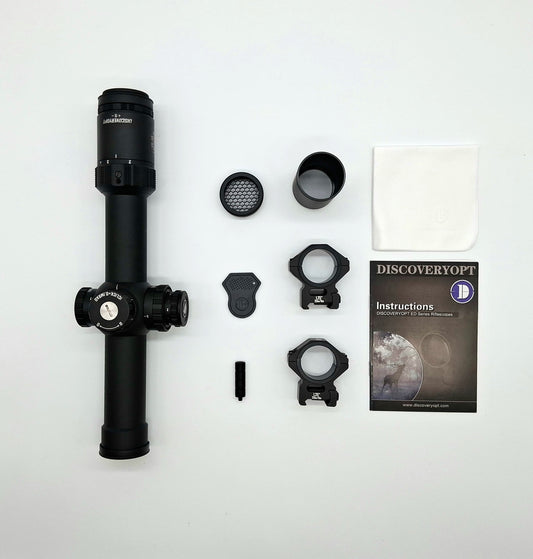 Mira Telescópica Discovery ED-AR 1-8X24 SFIR FFP