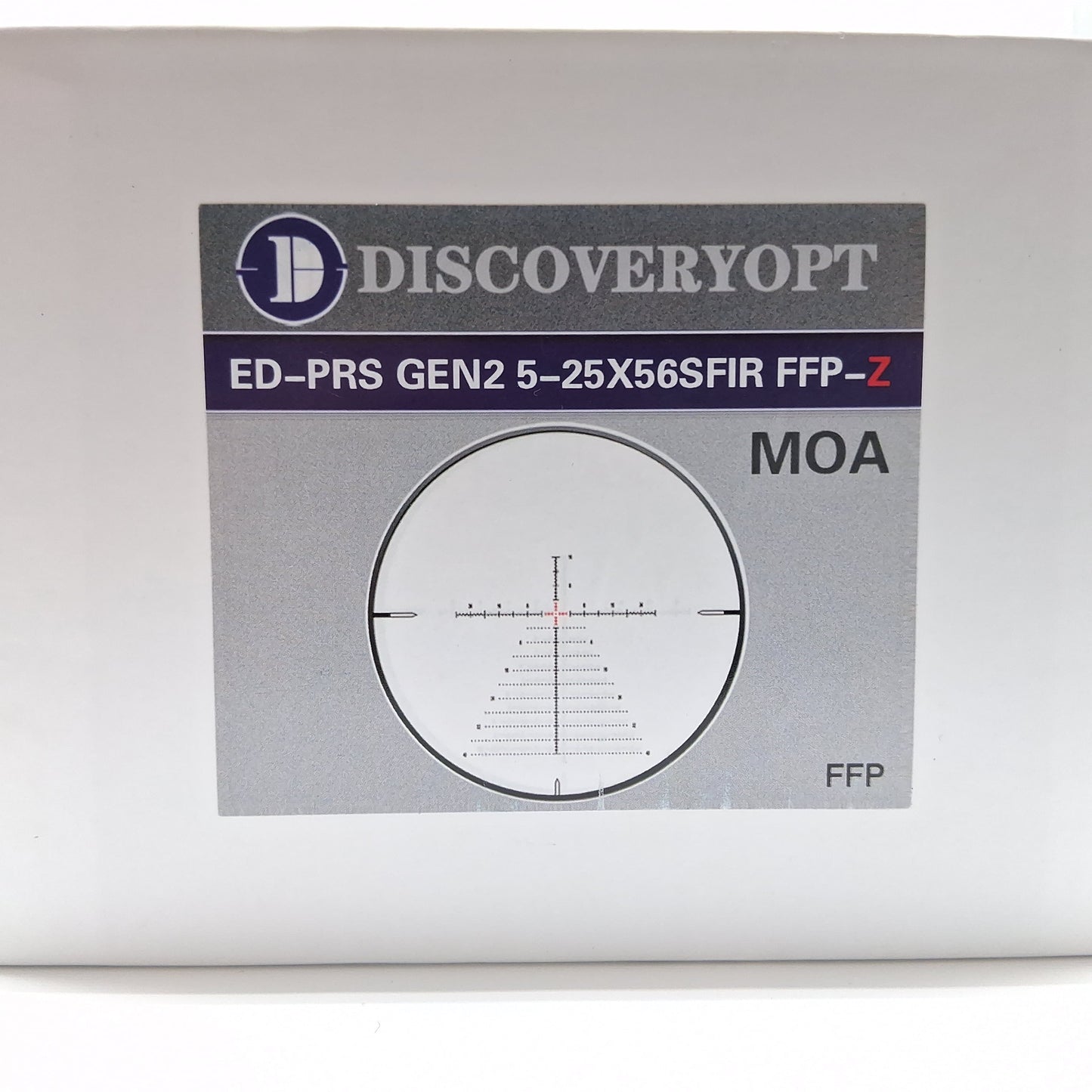 Mira Telescópica Discovery ED-PRS GEN Ⅱ 5-25x56 SFIR FFP-Z