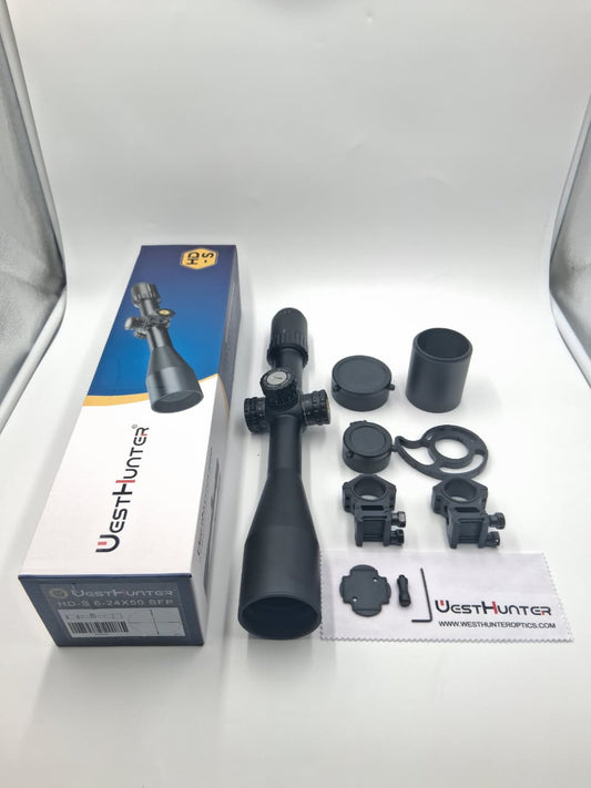 Mira Telescópica WestHunter HD-S 6-24x50 SFP