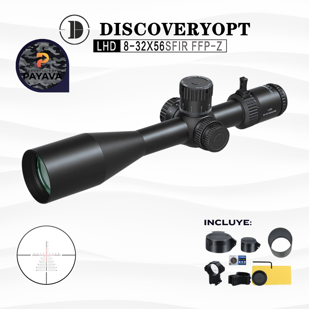 Mira Telescópica Discovery LHD 8-32X56 SFIR FFP-Z