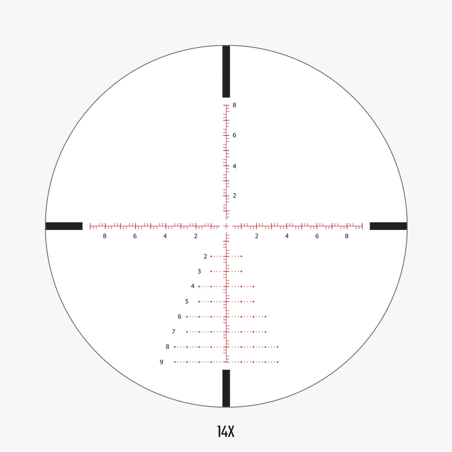 Mira Telescópica Athlon Talos BTR 4-14×44 APLR2 FFP