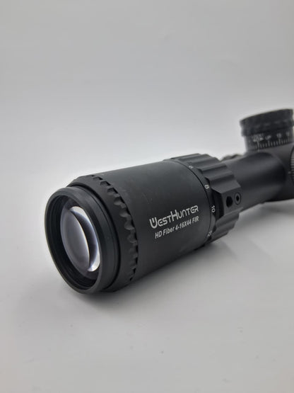 Mira Telescópica WestHunter HD Fiber 4-16x44 IR SFP