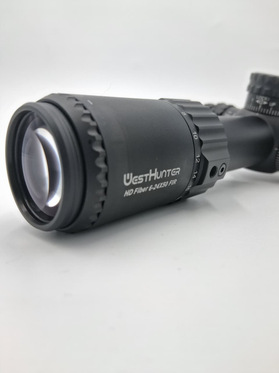 Mira Telescópica WestHunter HD Fiber 6-24x50i