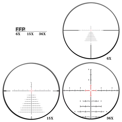 Mira Telescópica Discovery XED 6-36x56 SFIR FFP