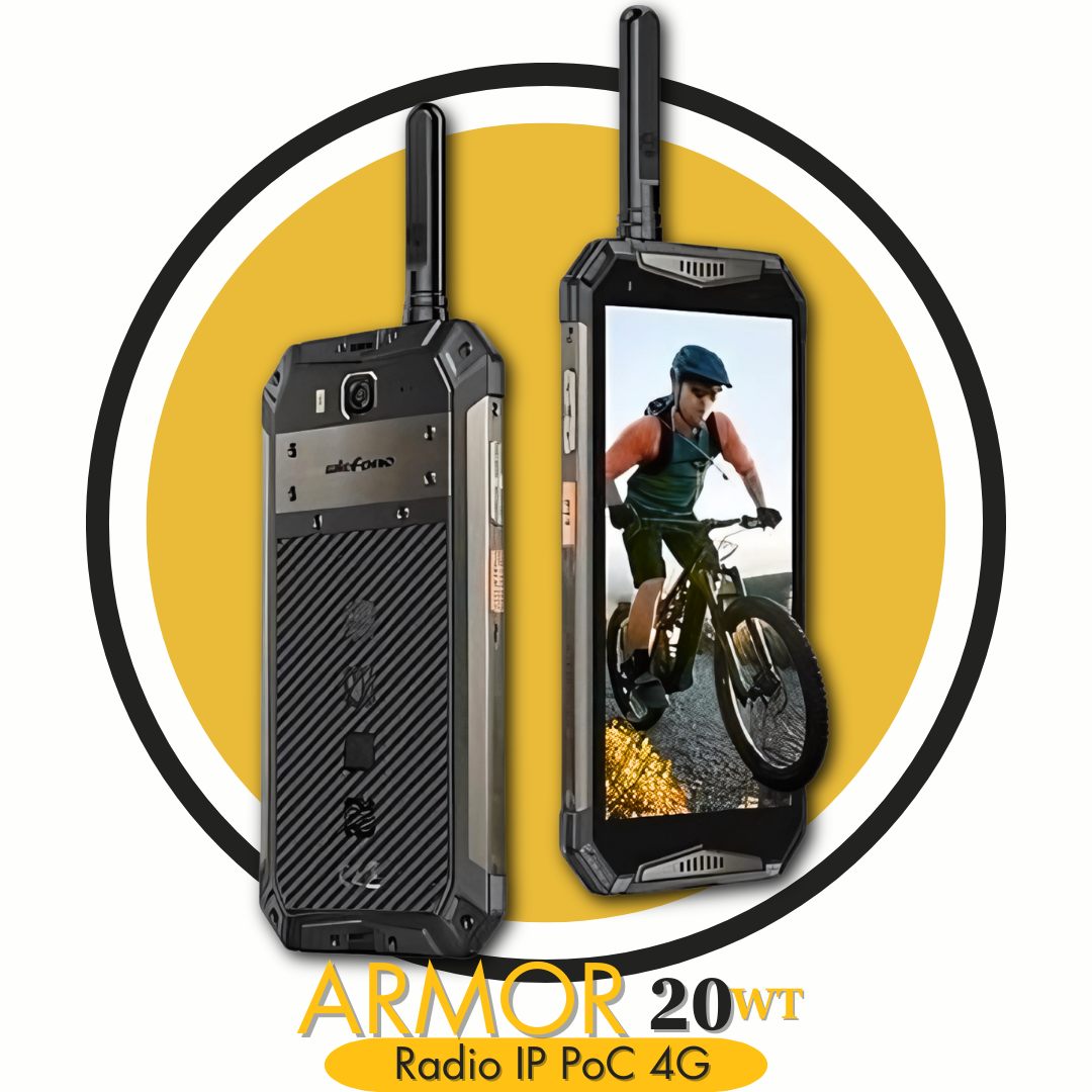 Celular Radio IP Ulefone 20WT Armor, Zello 4G