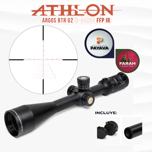 Mira Telescópica Athlon Argos Btr Gen 2 8-34x56, Airsoft