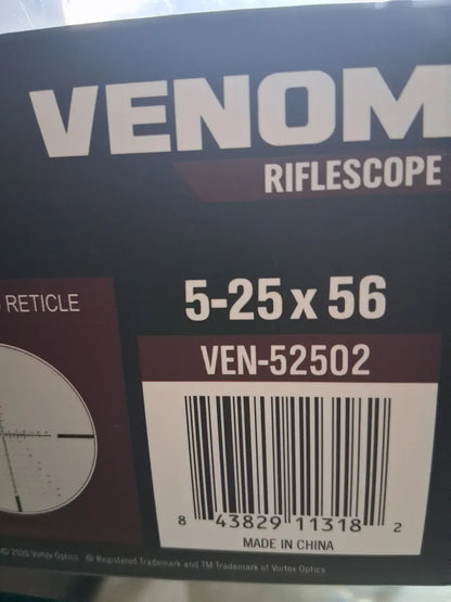 Mira Telescópica Vortex Venom Tactical 5-2x56 FFP MOA