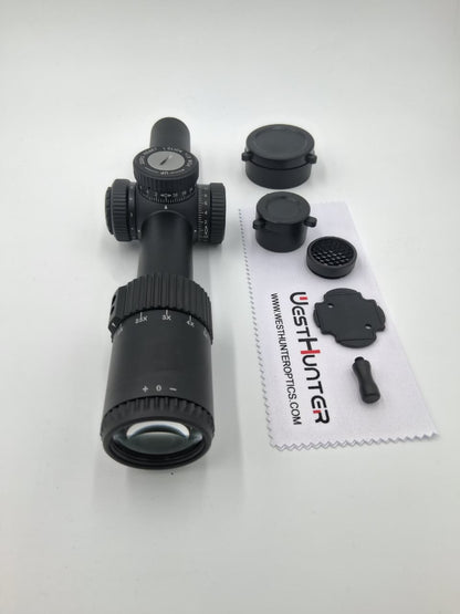 Mira Telescópica WestHunter HD-N 1.2-6x24 IR SFP