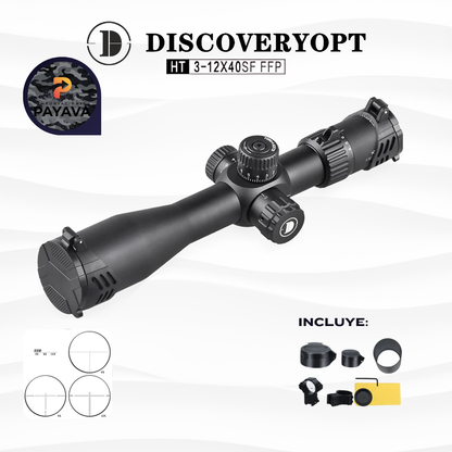 Mira Telescópica Discovery HT 3-12x40 SF FFP