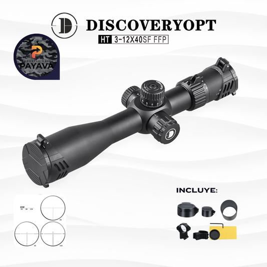 Mira Telescópica Discovery HT 3-12x40 SF FFP