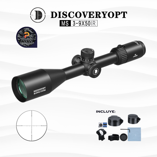 Mira Telescópica Discovery MS 3-9x50 IR SFP