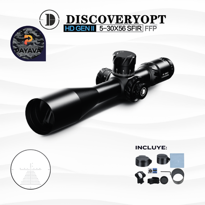 Mira Telescópica Discovery HD GEN2 5-30X56 SFIR FFP-Z