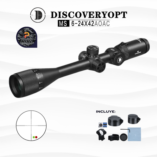 Mira Telescópica Discovery MS 6-24x42 AOAC