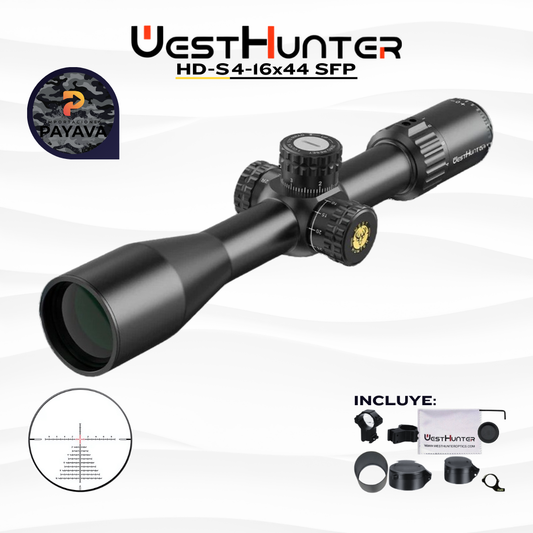 Mira Telescópica Westhunter HD-S 4-16x44 SFP