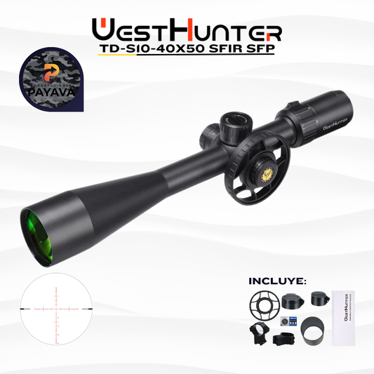 Mira Telescópica Westhunter TD-S 10-40x50 SFIR