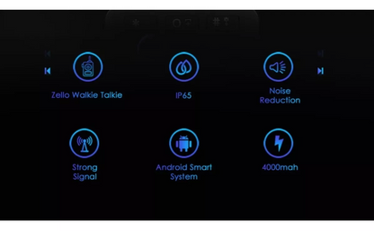 Celular Radio IP F40 Uniwa/Zello 4G