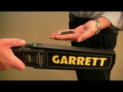 Detector De Metales Garrett Super Scanner V, Seguridad
