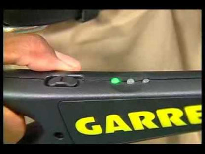 Detector De Metales Garret 360 Modelo Super Wand, Seguridad